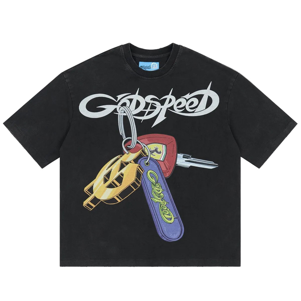 Godspeed Keys Open Doors Tee Black