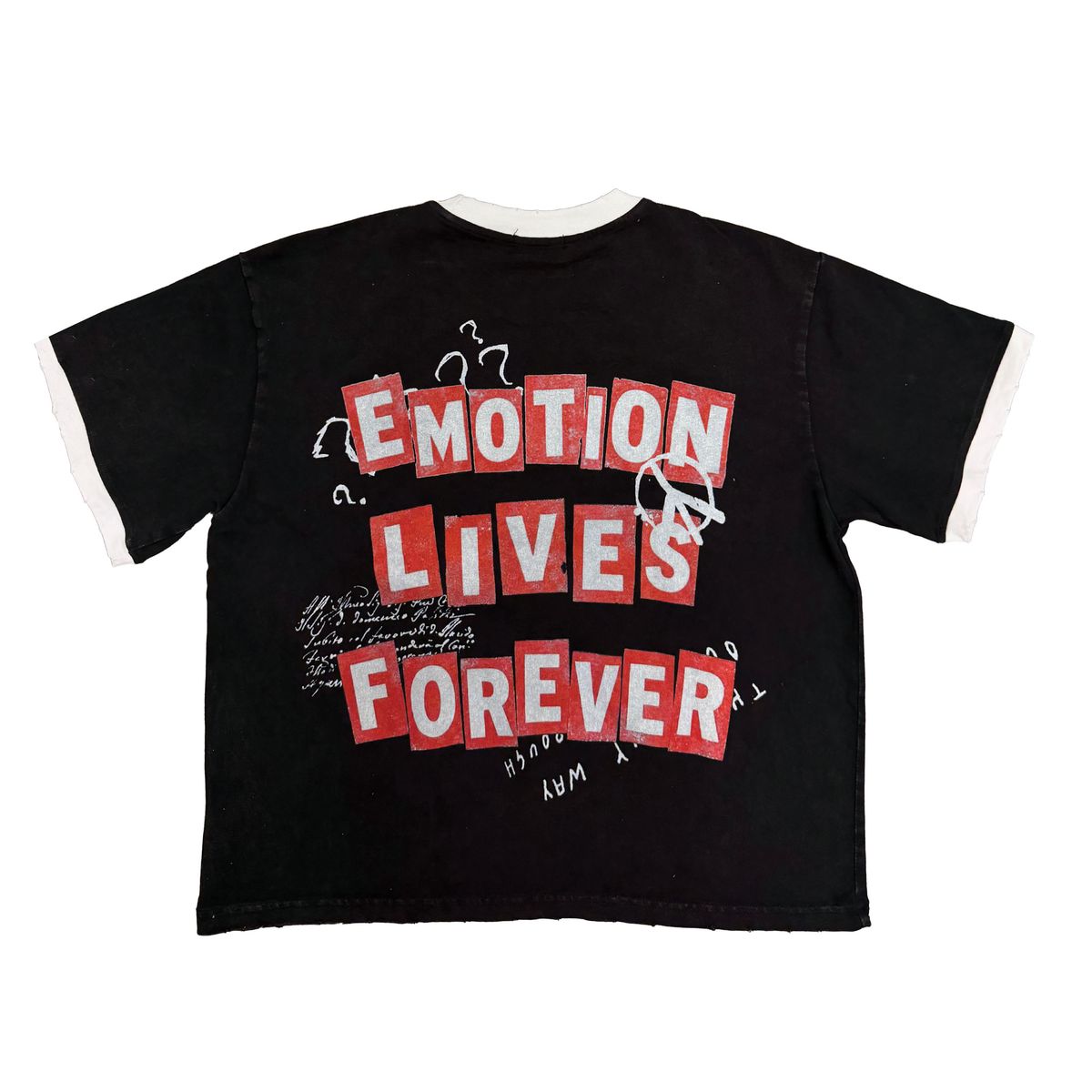Mixed Emotion ??? Static Tee Black