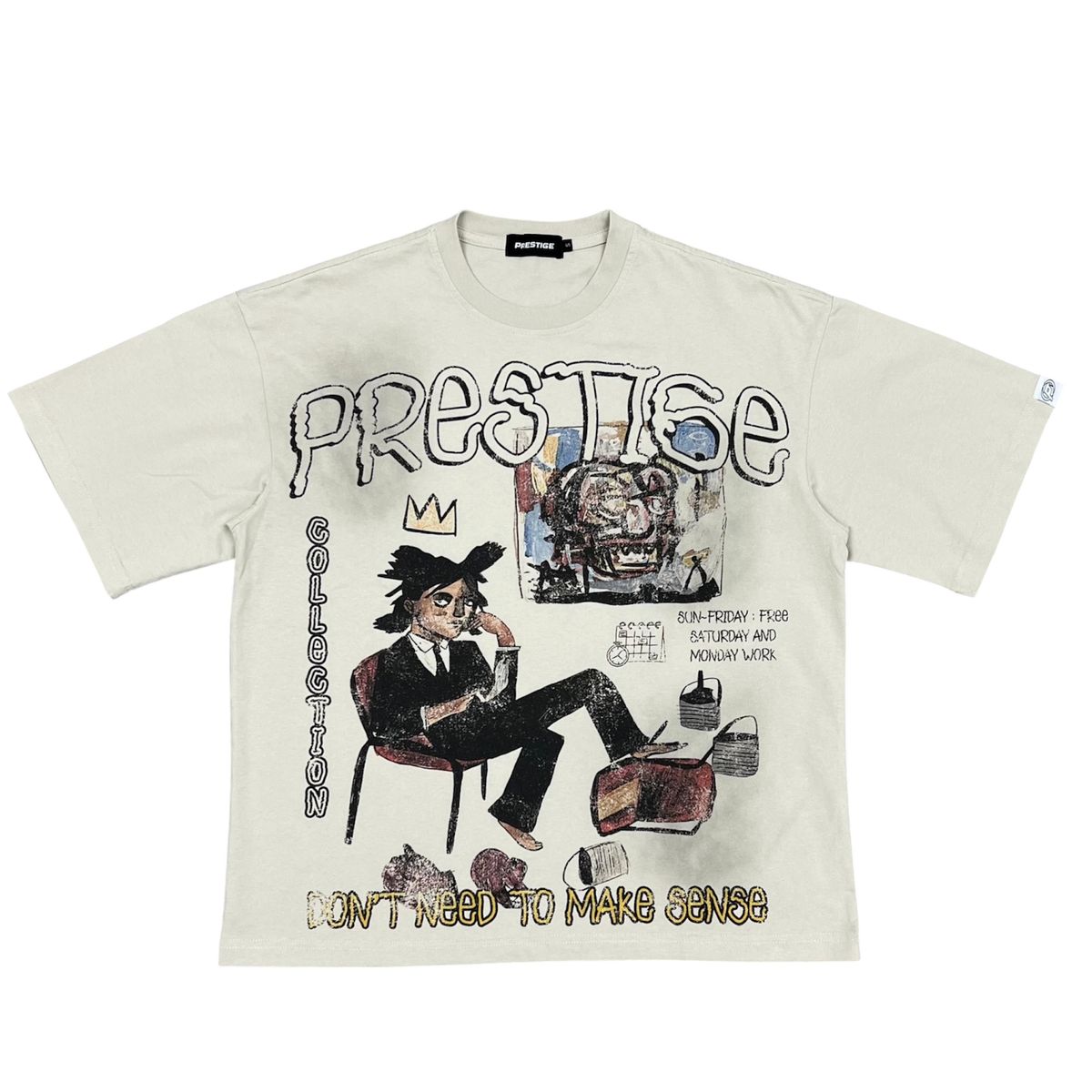 Prestige Co. Don't Need To Make Sense Tee White