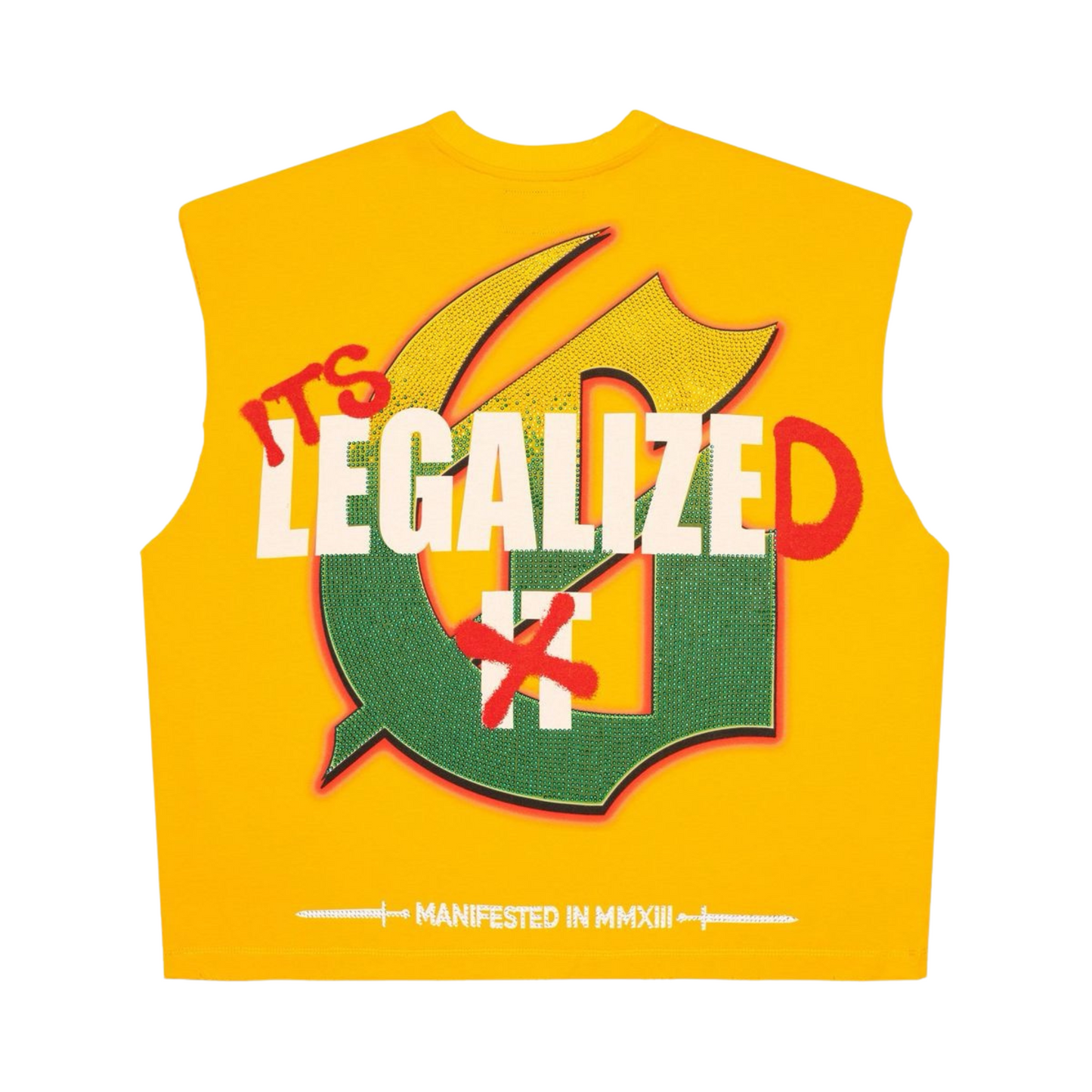 Godspeed 4/20 VVS Indoor Cut Off Tee Yellow