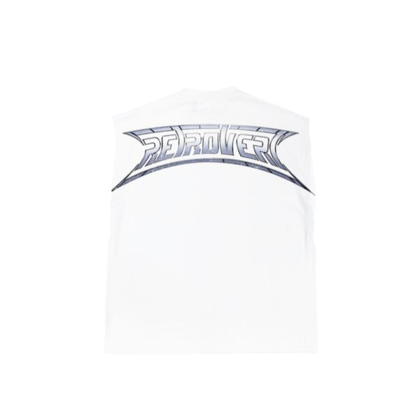 Retrovert Wolverine Future Cut Off Tee White