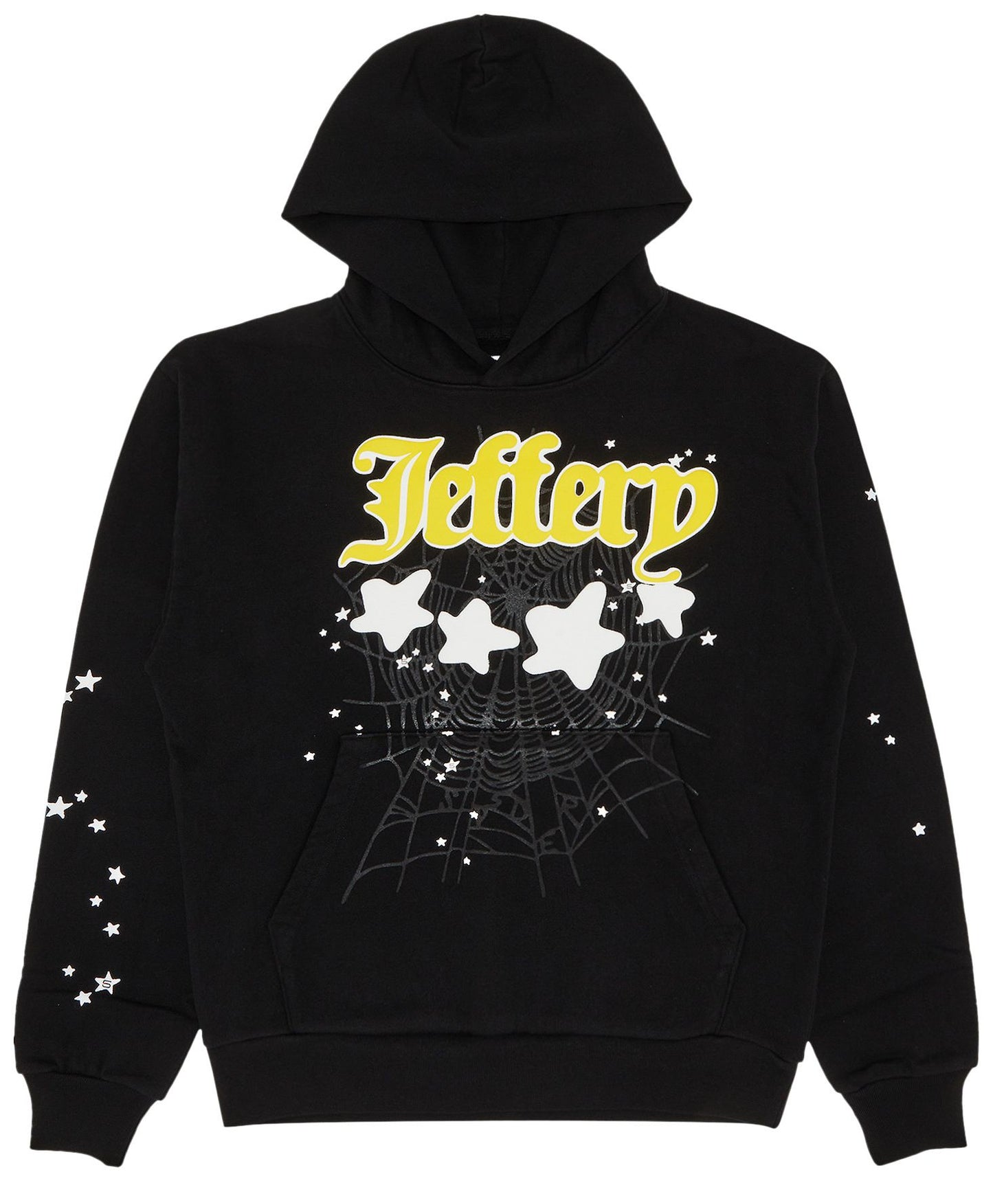 Sp5der Jeffery Hoodie Black