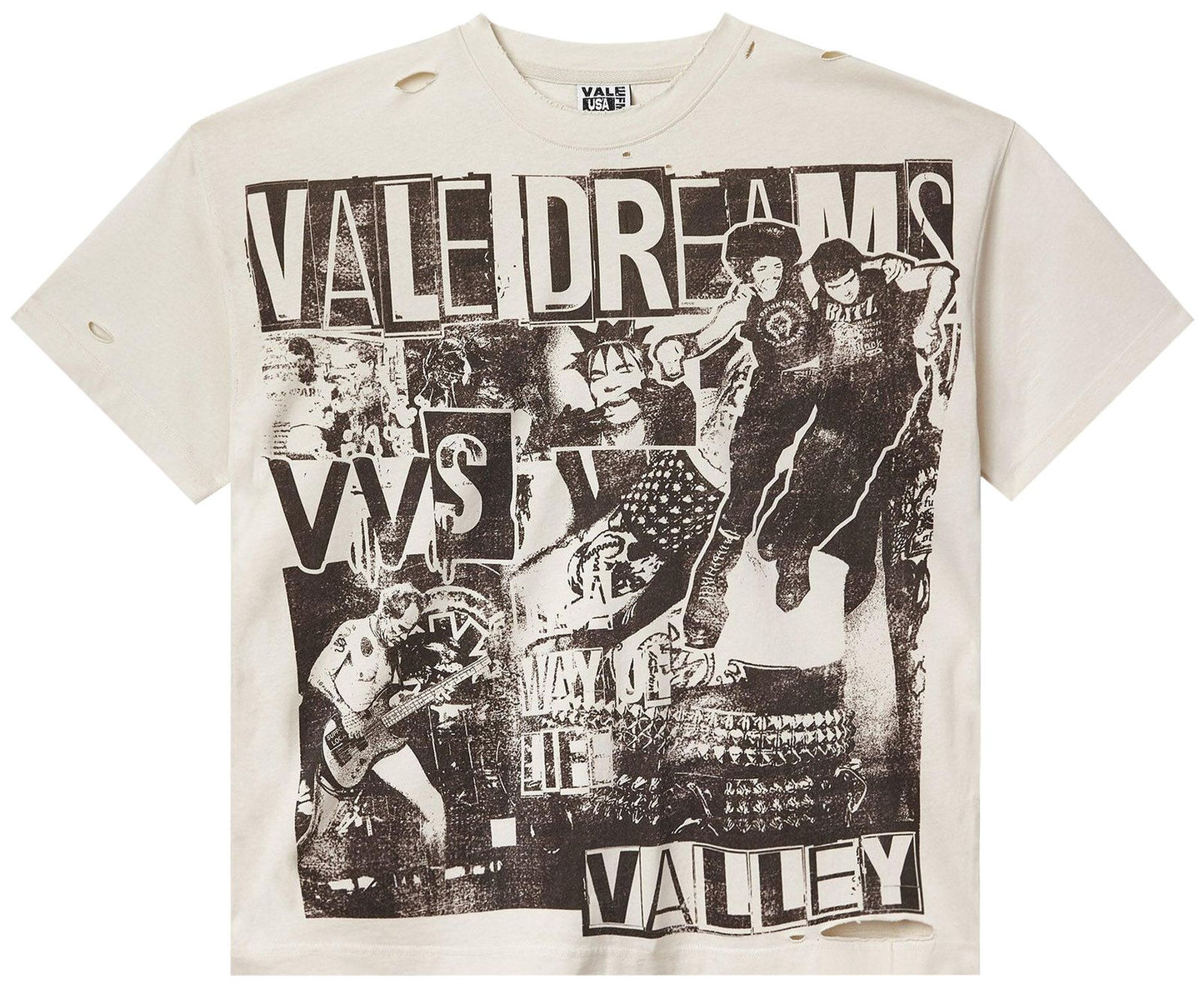 VALE Forever Moshpit Tee Cream