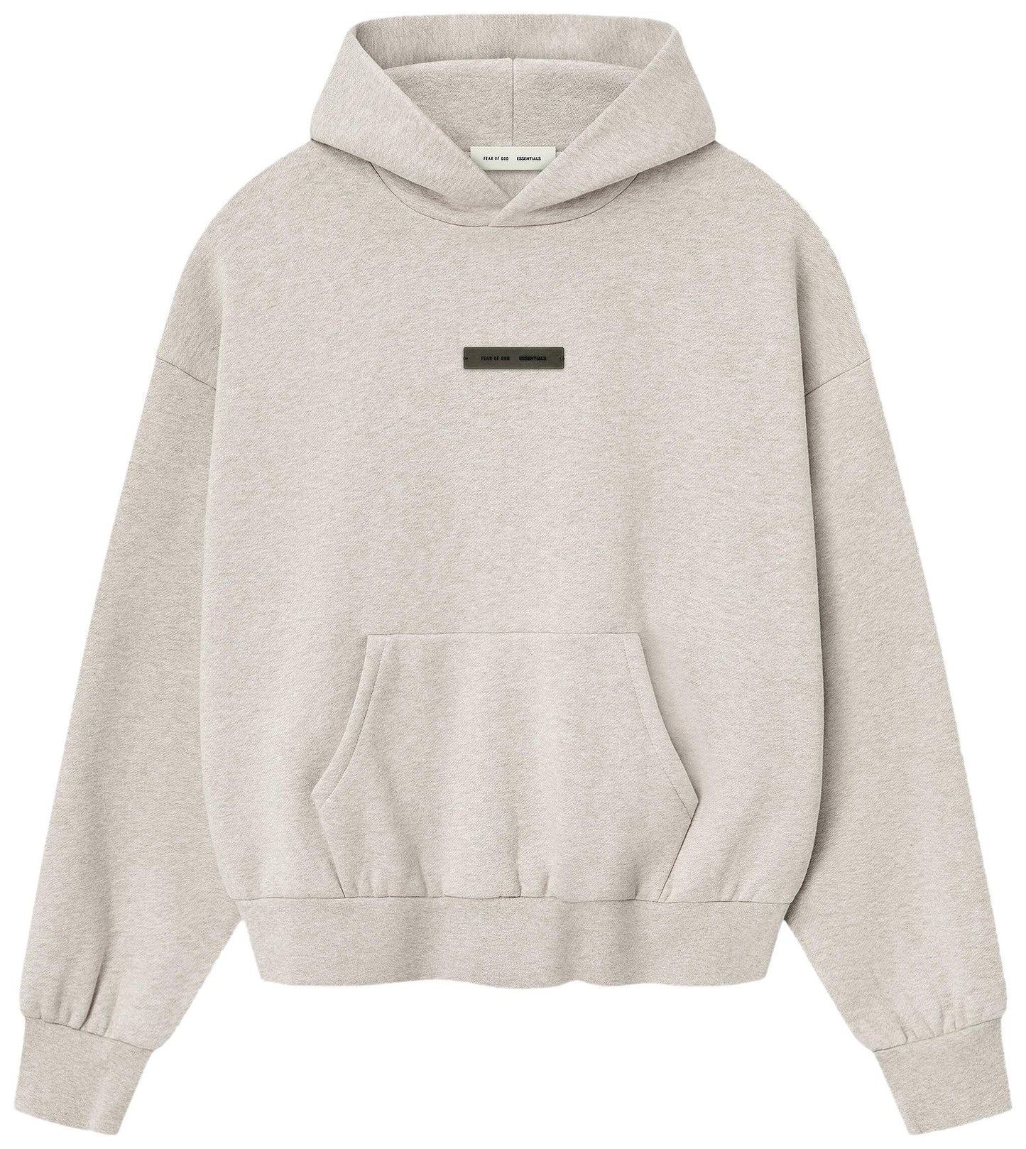 Fear of God Essentials Fleece Hoodie Heather Stone