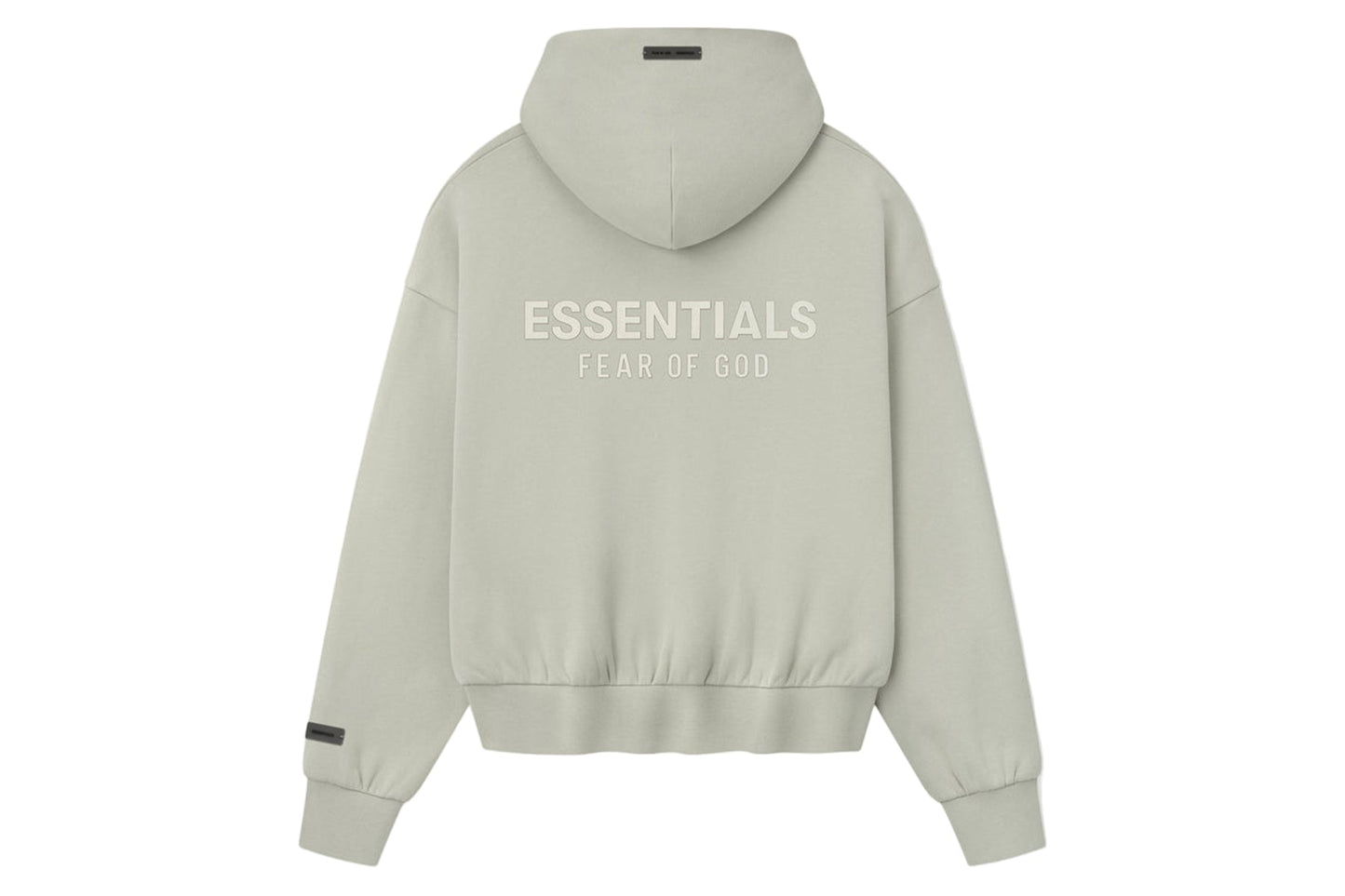 Fear of God Essentials Zip Up Hoodie Abbey Stone
