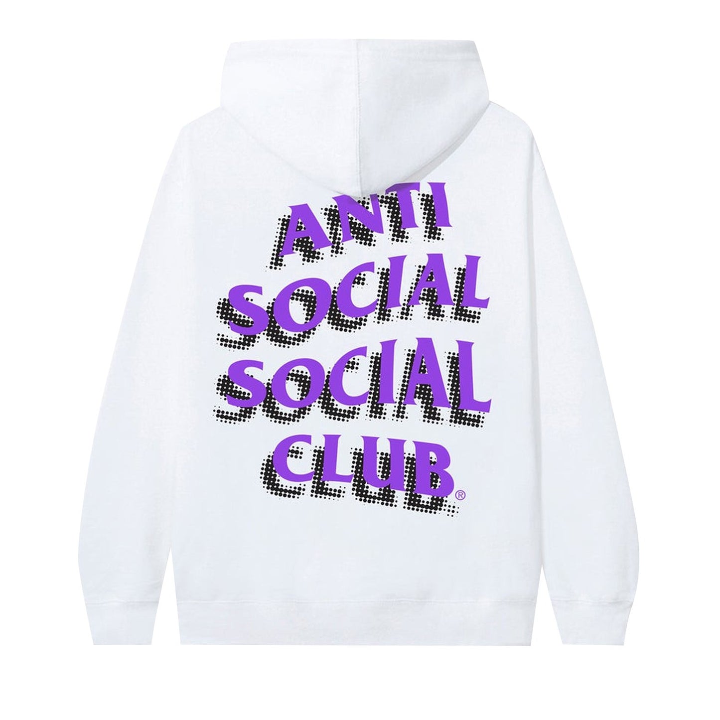 Anti Social Social Club Toned Down Hoodie White