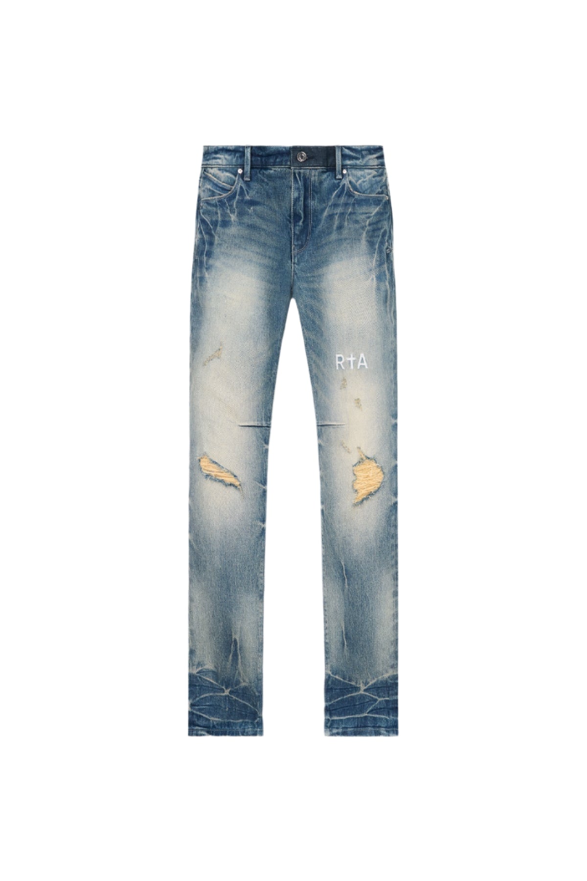 RTA Clayton Worn Out Blue Jeans