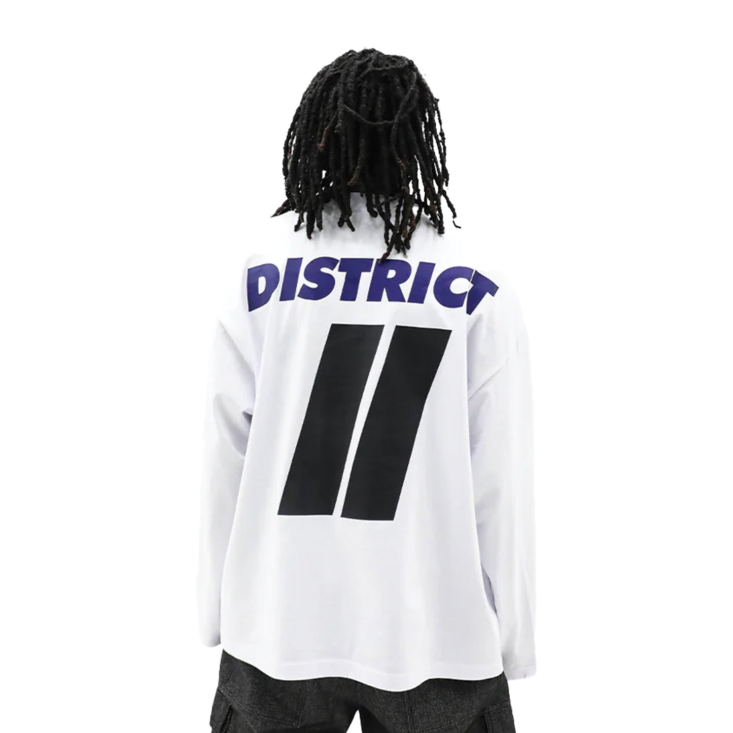 Heights District Team USA Long Sleeve Tee White