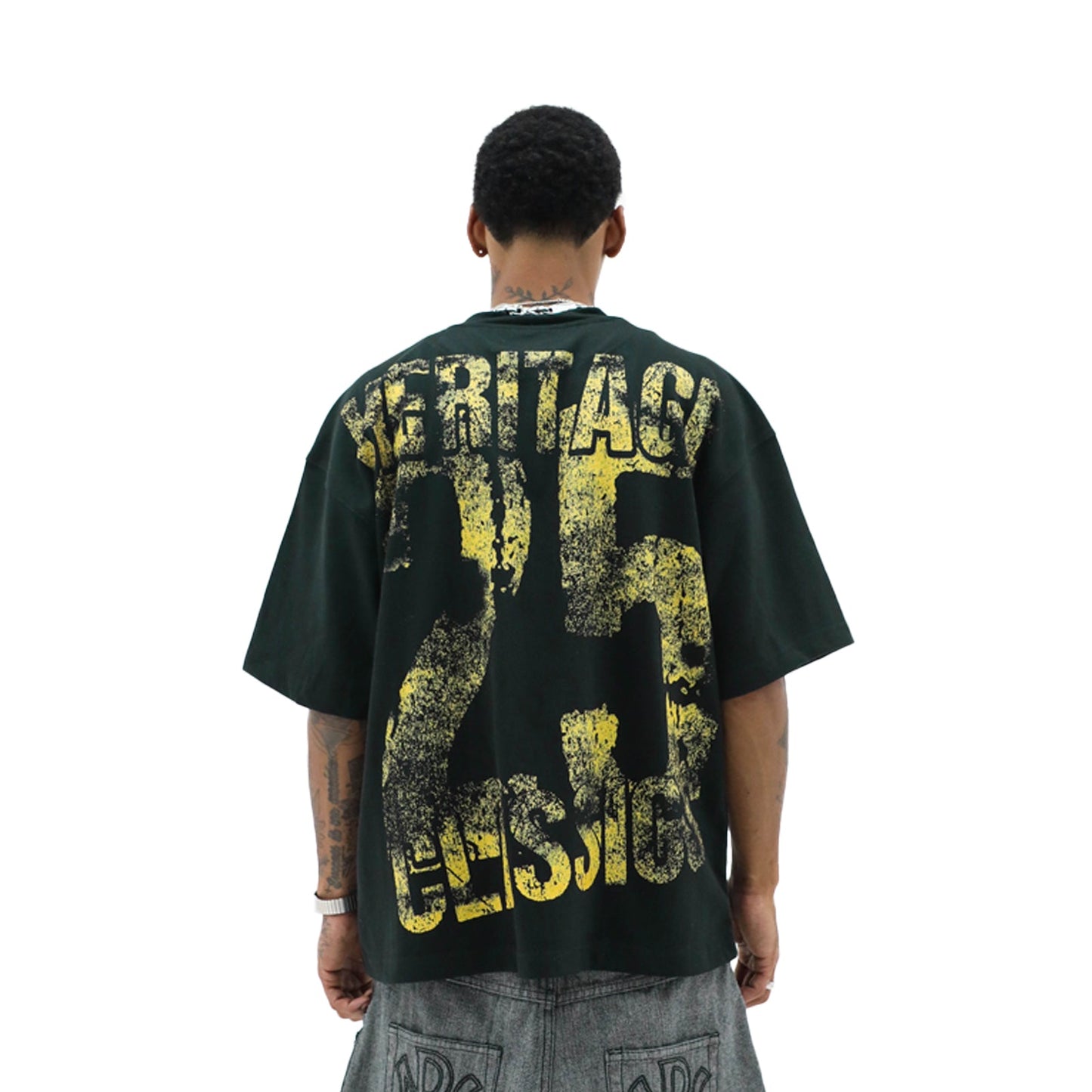 Heights District Heritage Circuit 25 Tee Black