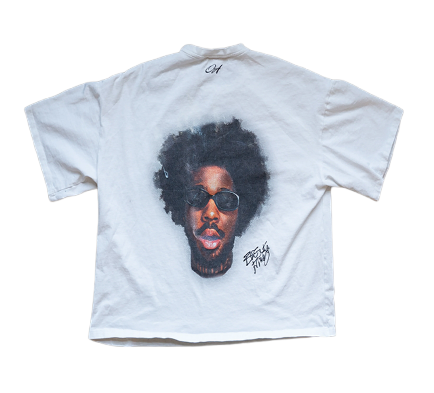 SILENCE Brent Faiyaz Tee White