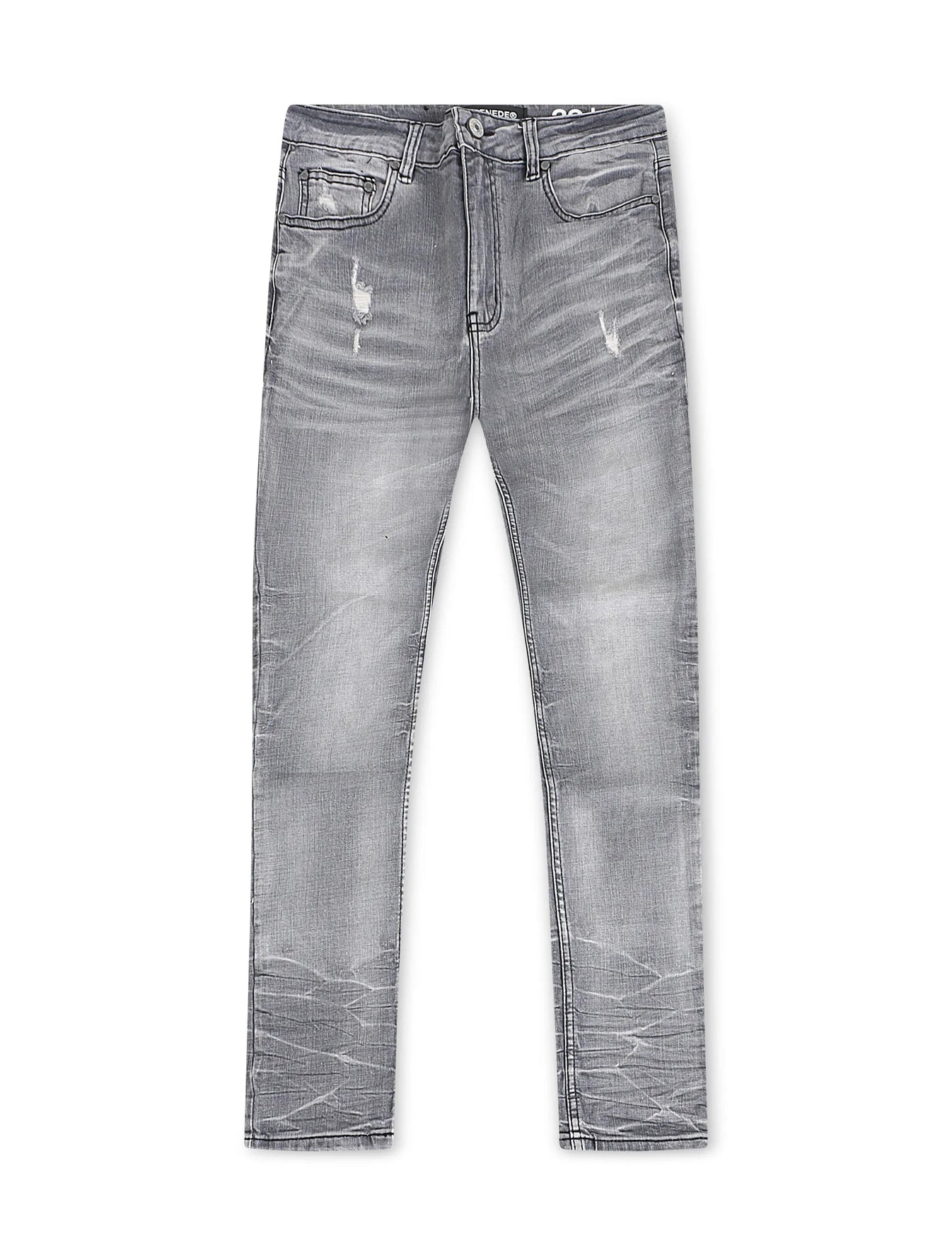 SERENEDE Titan Fitted Jeans Grey