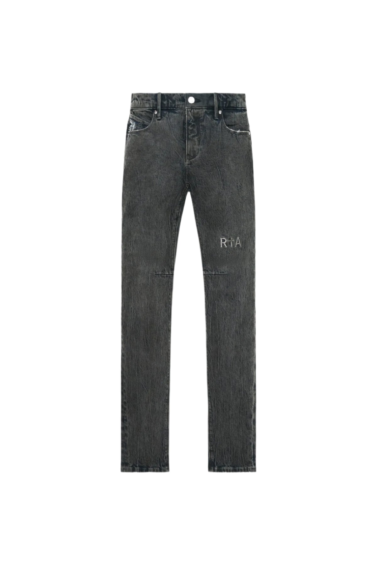 RTA Clayton Grey Coated Blue Jeans