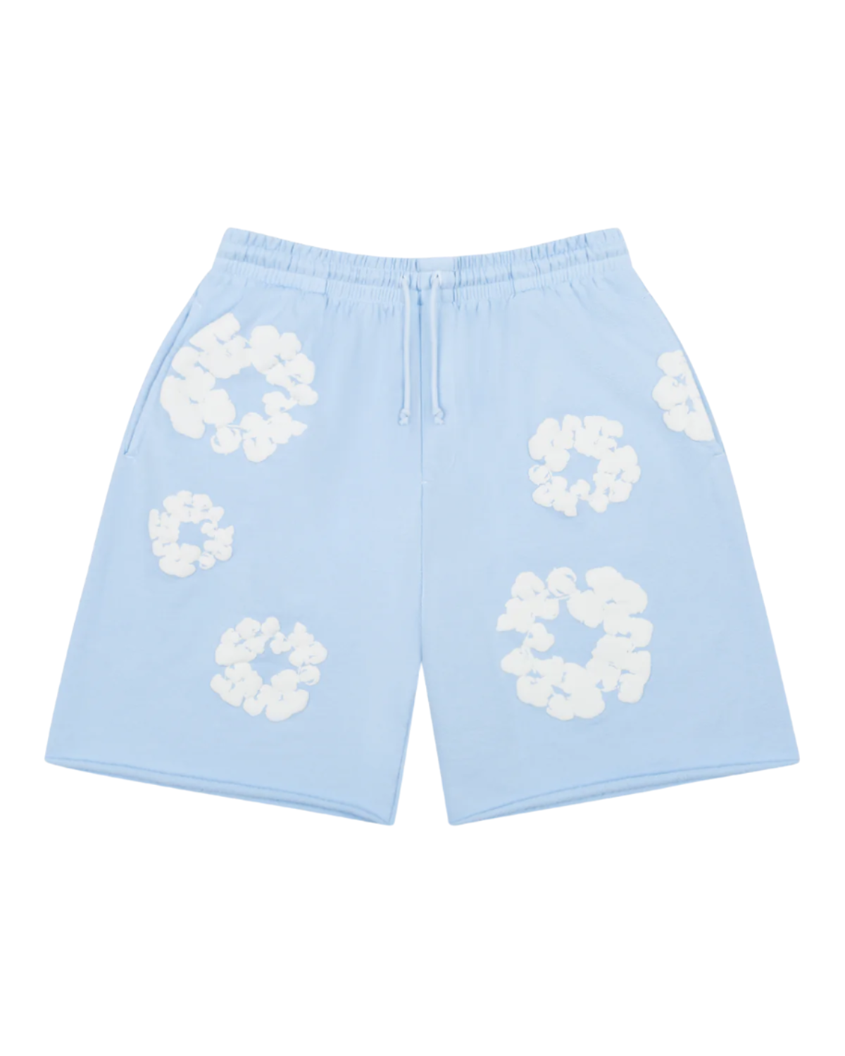 Denim Tears The Cotton Wreath Shorts Powder Blue