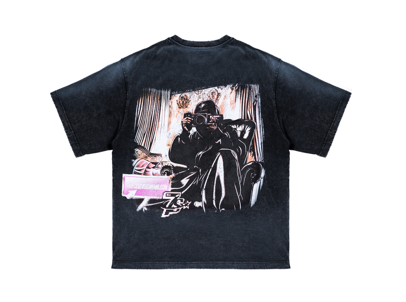 Triple Sevens Filmstar Tee Black