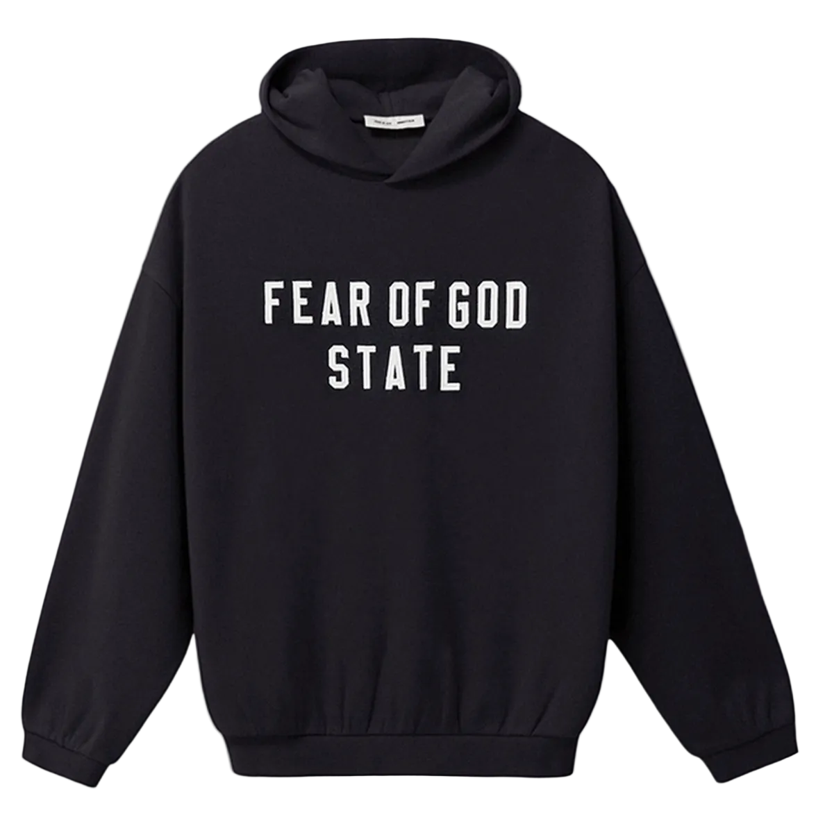 Fear of God Essentials Fleece Hoodie 90's White Black