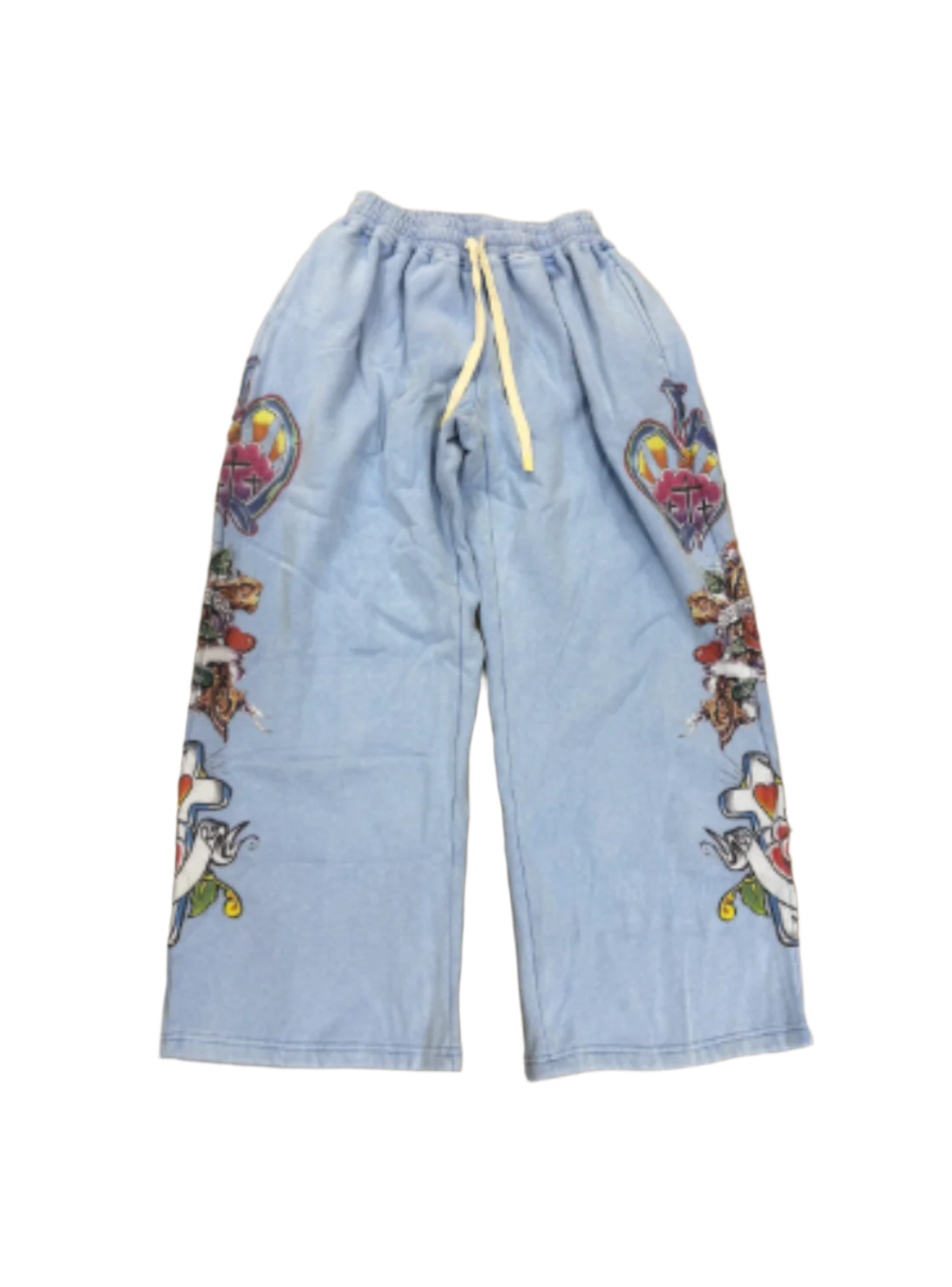 Righteous Risen King Sweatpants Baby Blue