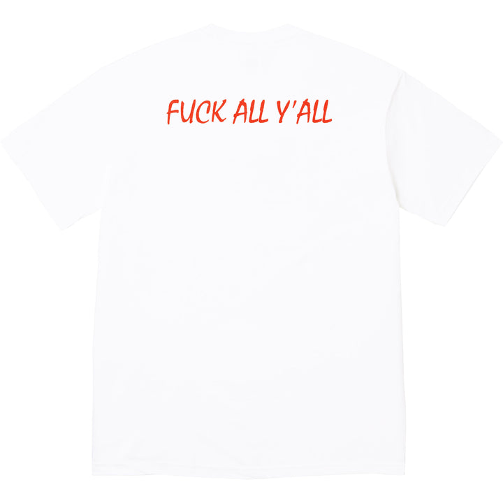 Supreme Split Logo Tee White