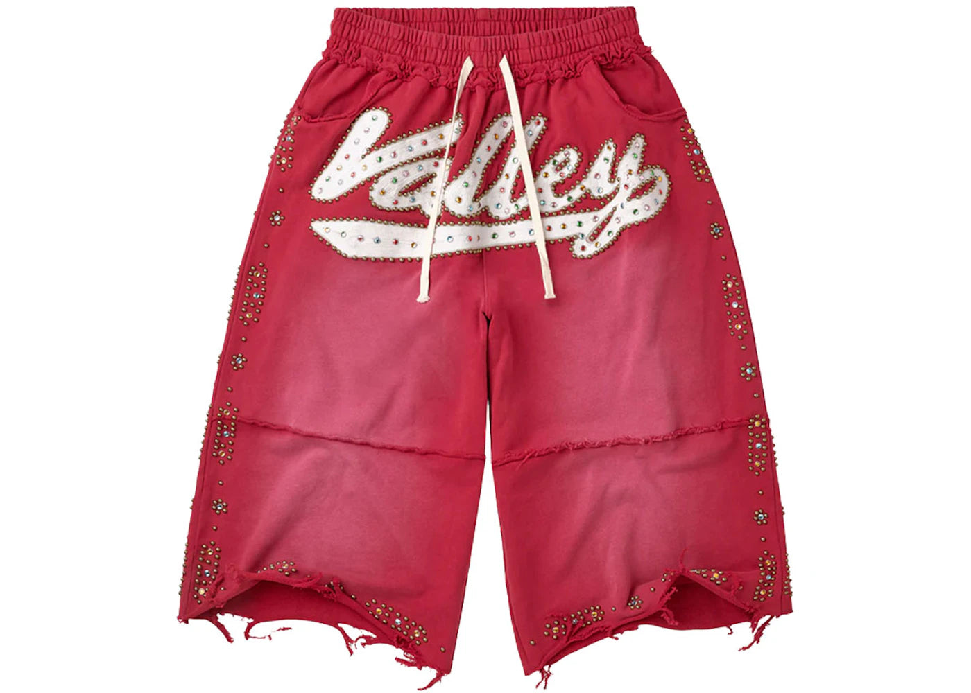 VALE Forever Skittles Long Shorts Red