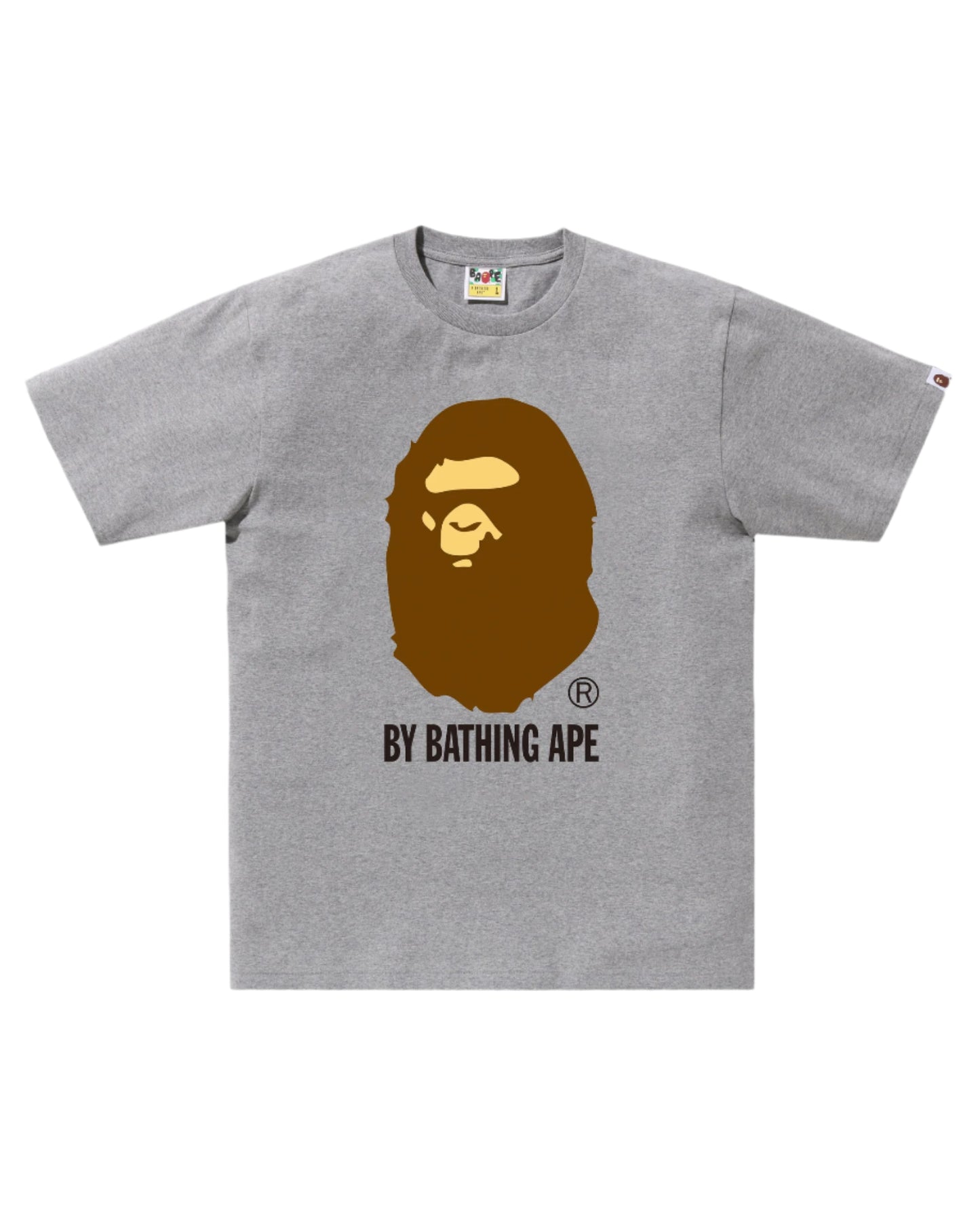 BAPE By Bathing Ape Brown Ape Tee Grey