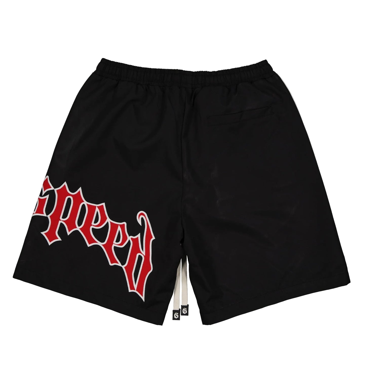 Godspeed OG Logo Nylon Shorts Bred