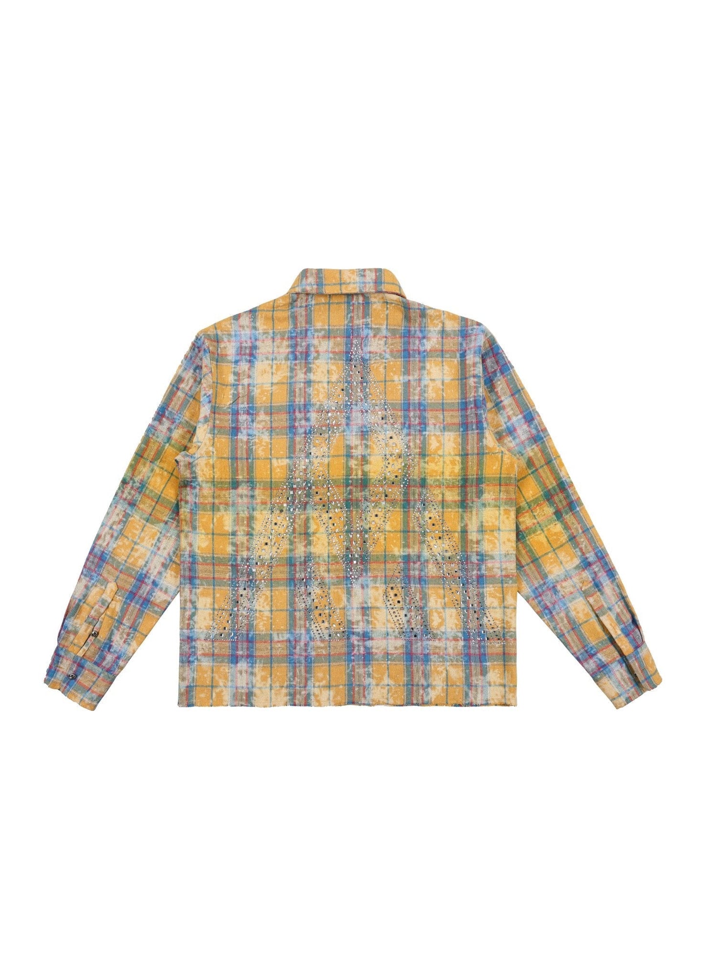 Paper Money Brand Rhinestone Flannel Yellow