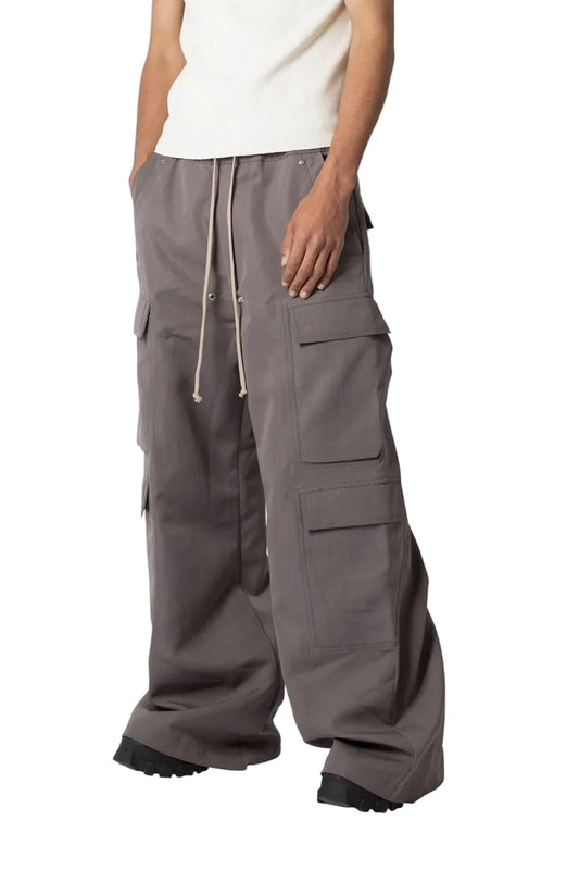 MNML LA Rave Double Cargo Pants Dusty Brown