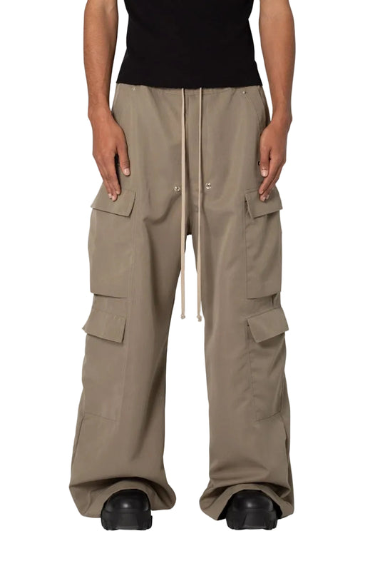 MNML LA Rave Double Cargo Pants Light Olive
