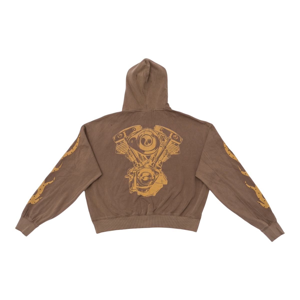 Concept LA MC Zip Up Hoodie Brown