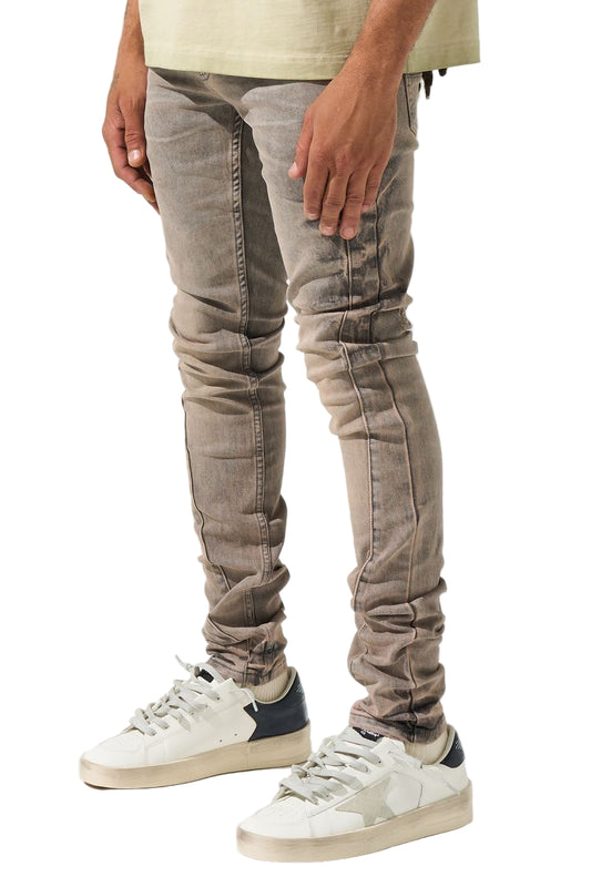 SERENEDE Sangrose Fitted Jeans Grey