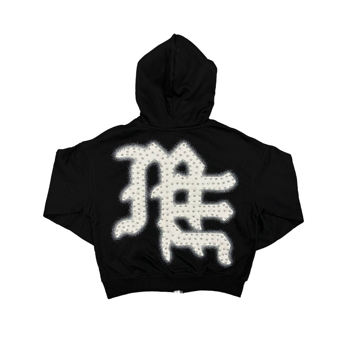 Mixed Emotion Emotions Never Die Zip Up Hoodie Black