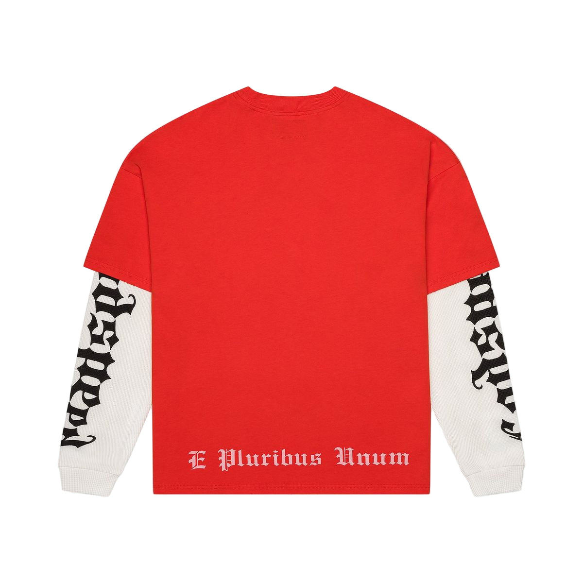Godspeed LA Fire Layered Long Sleeve Tee Red