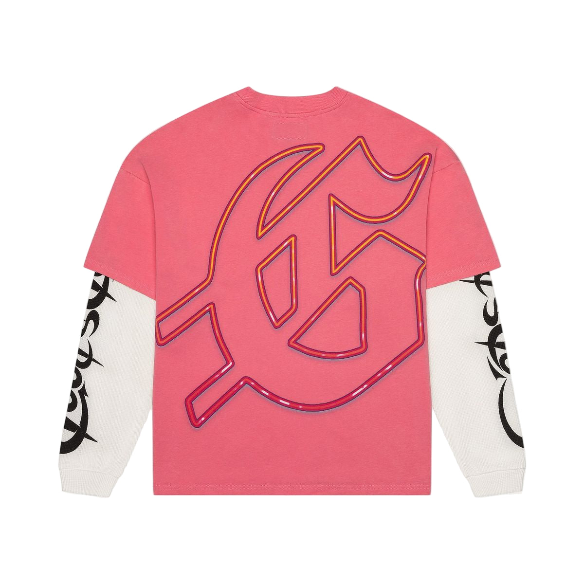 Godspeed F1 Dreams Layered Long Sleeve Tee Pink