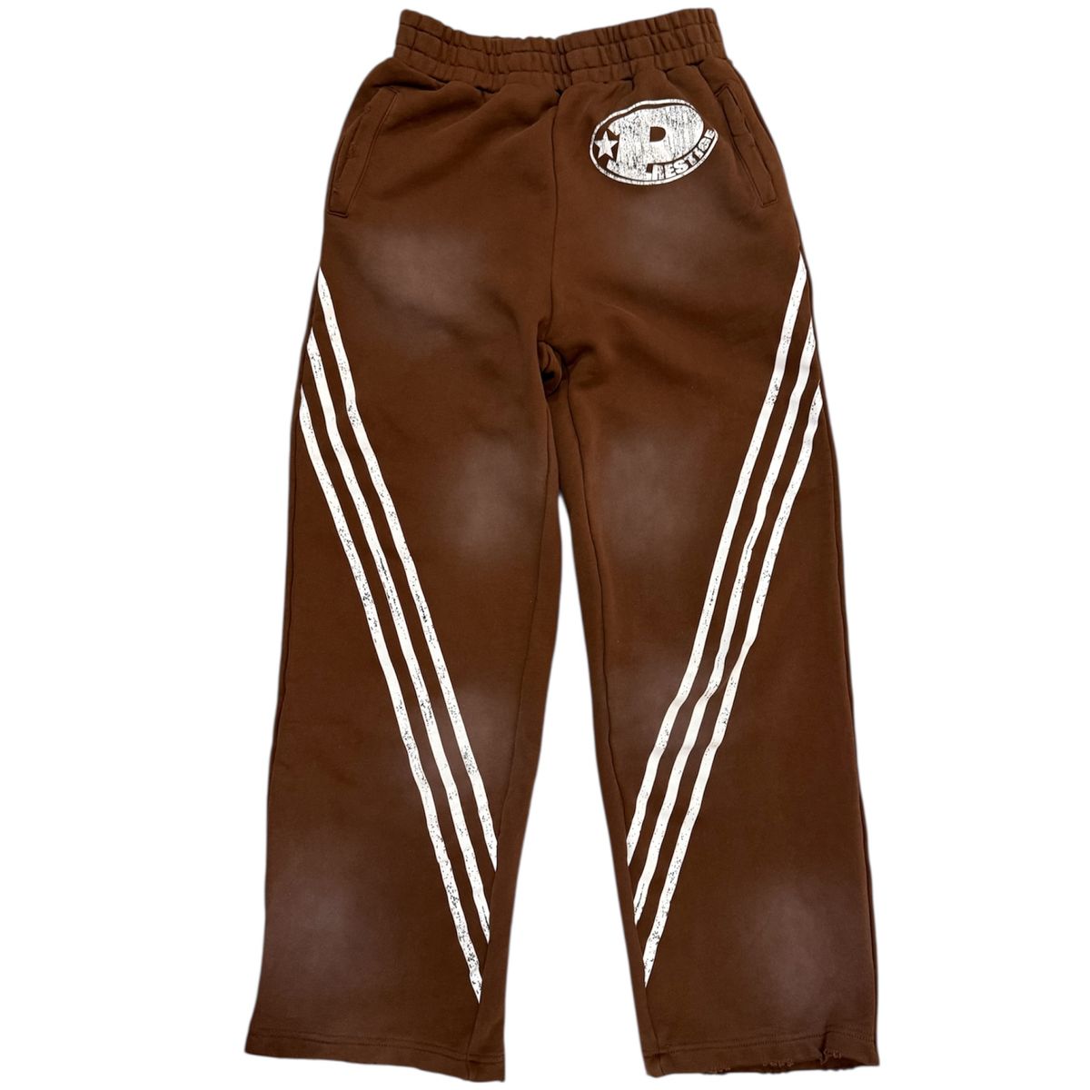 Prestige Co. Big "P" Sweatpants Brown