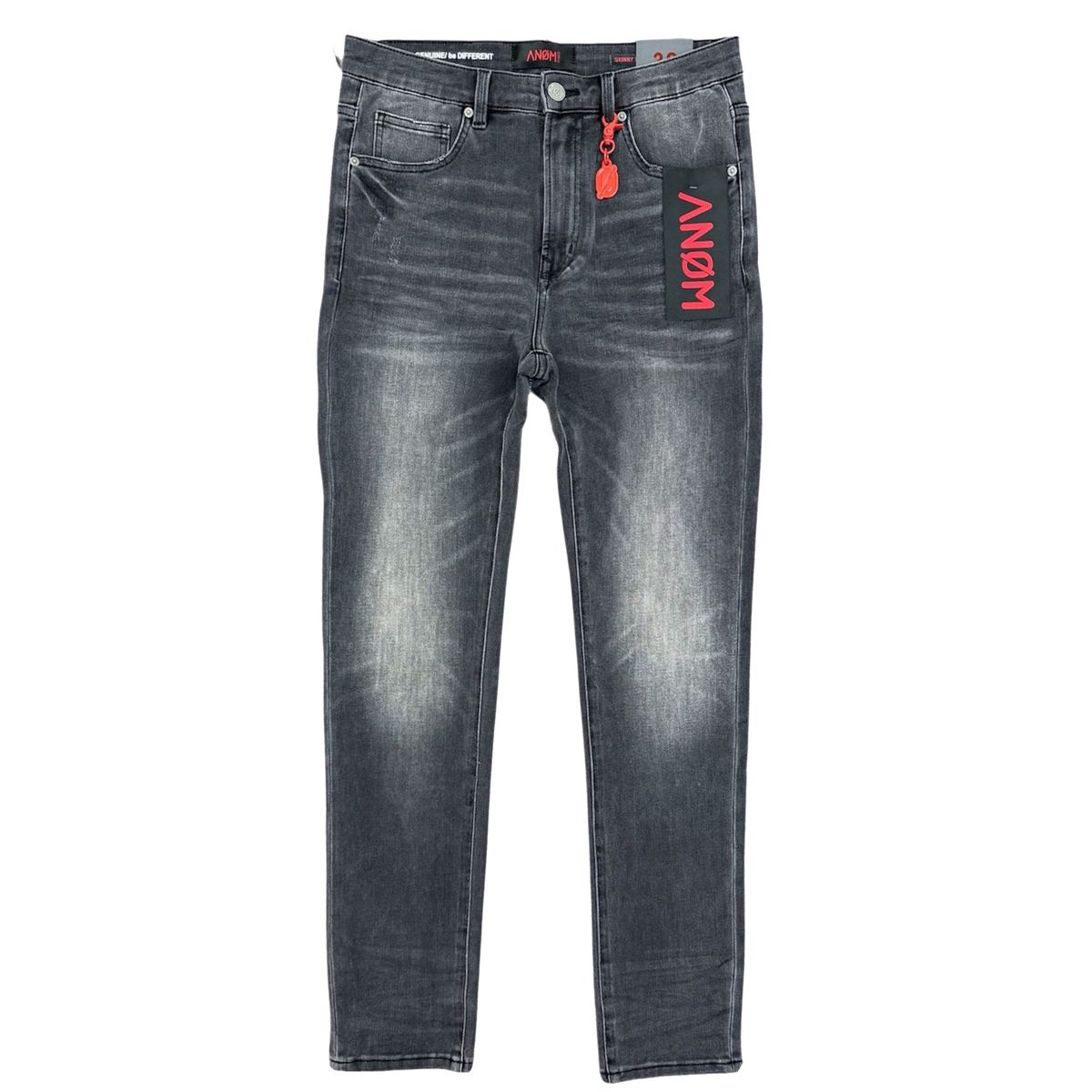 ANOM 360 4-Way Stretch Skinny Jeans Dark Grey