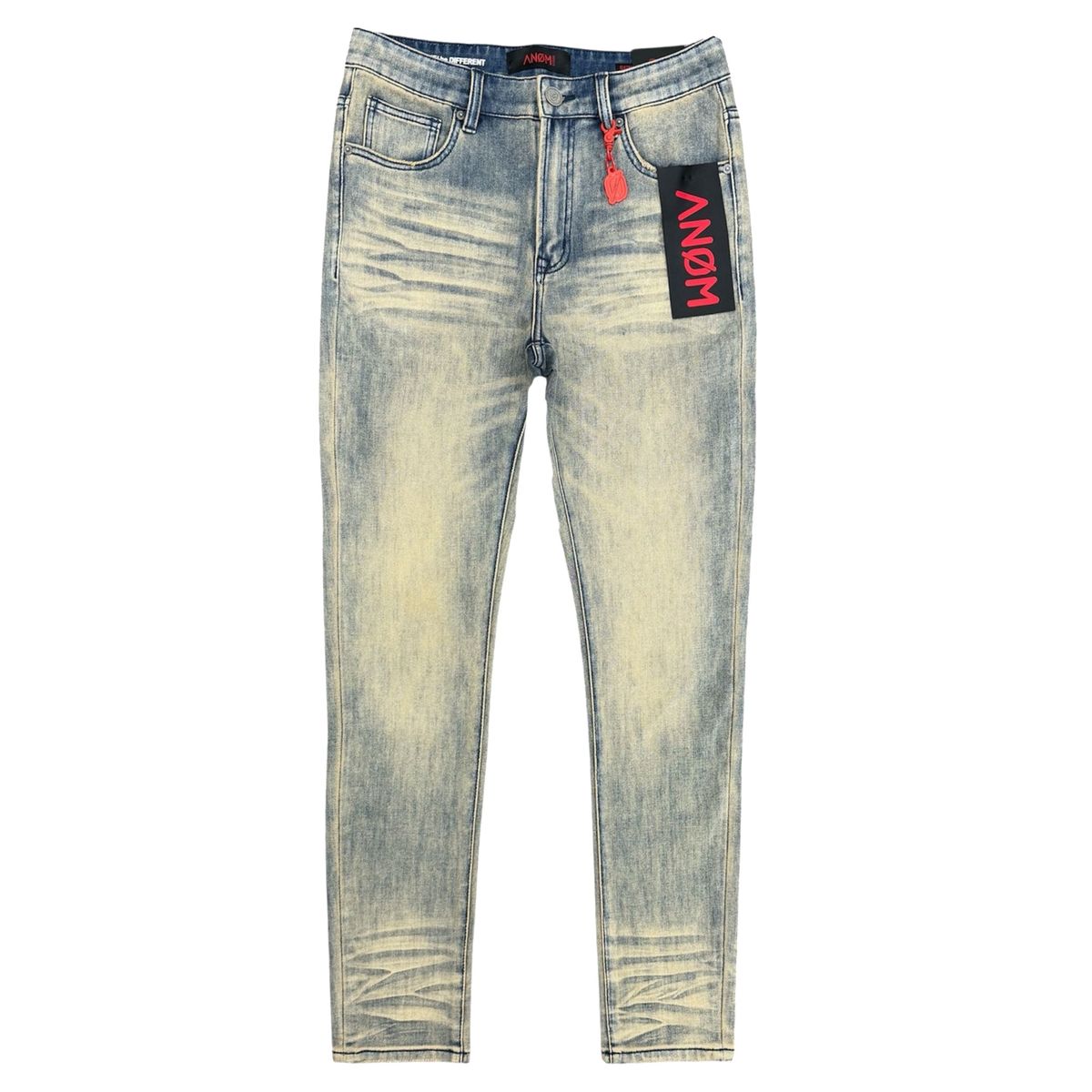 ANOM 360 4-Way Stretch Skinny Jeans Vintage Blue
