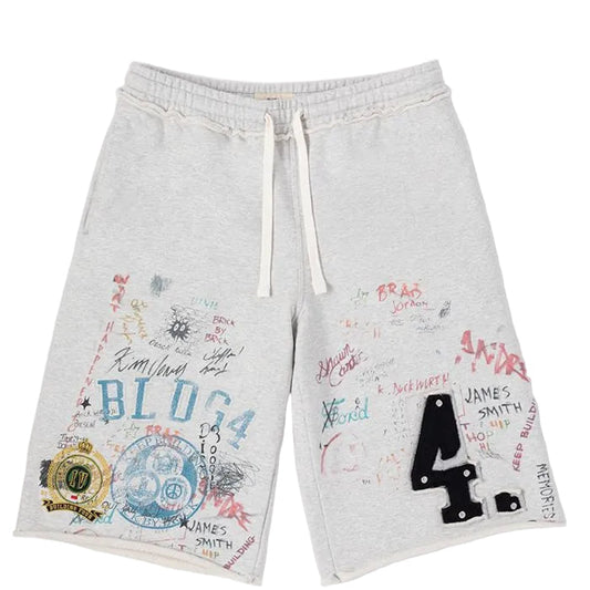 BLDG4 Gateway Long Shorts Heather Grey