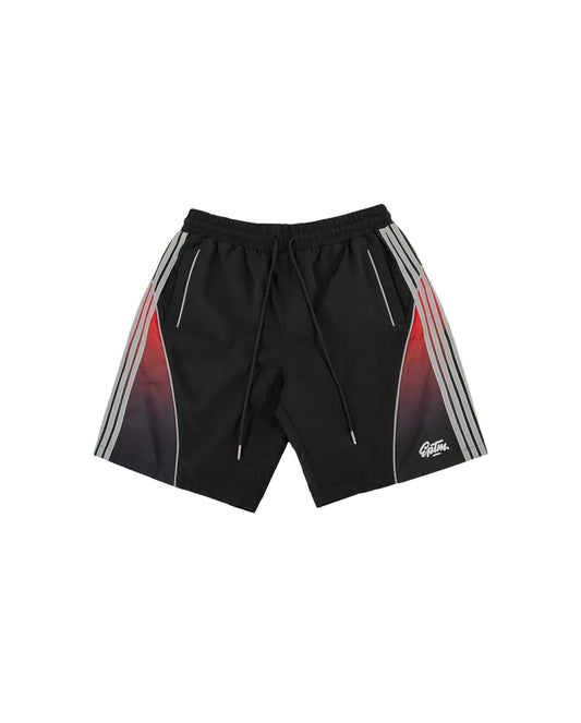 EPTM Solar Track Shorts Red Black