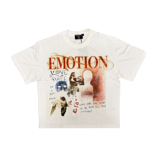 Mixed Emotion Deja Vu Tee White