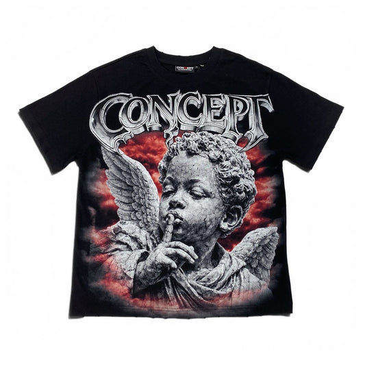 Concept LA Red Angel Tee Black