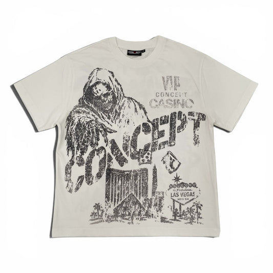 Concept LA Vegas Casino Tee White