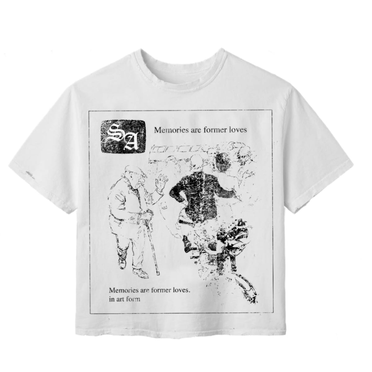 Stile de Amor Love Memories Tee White