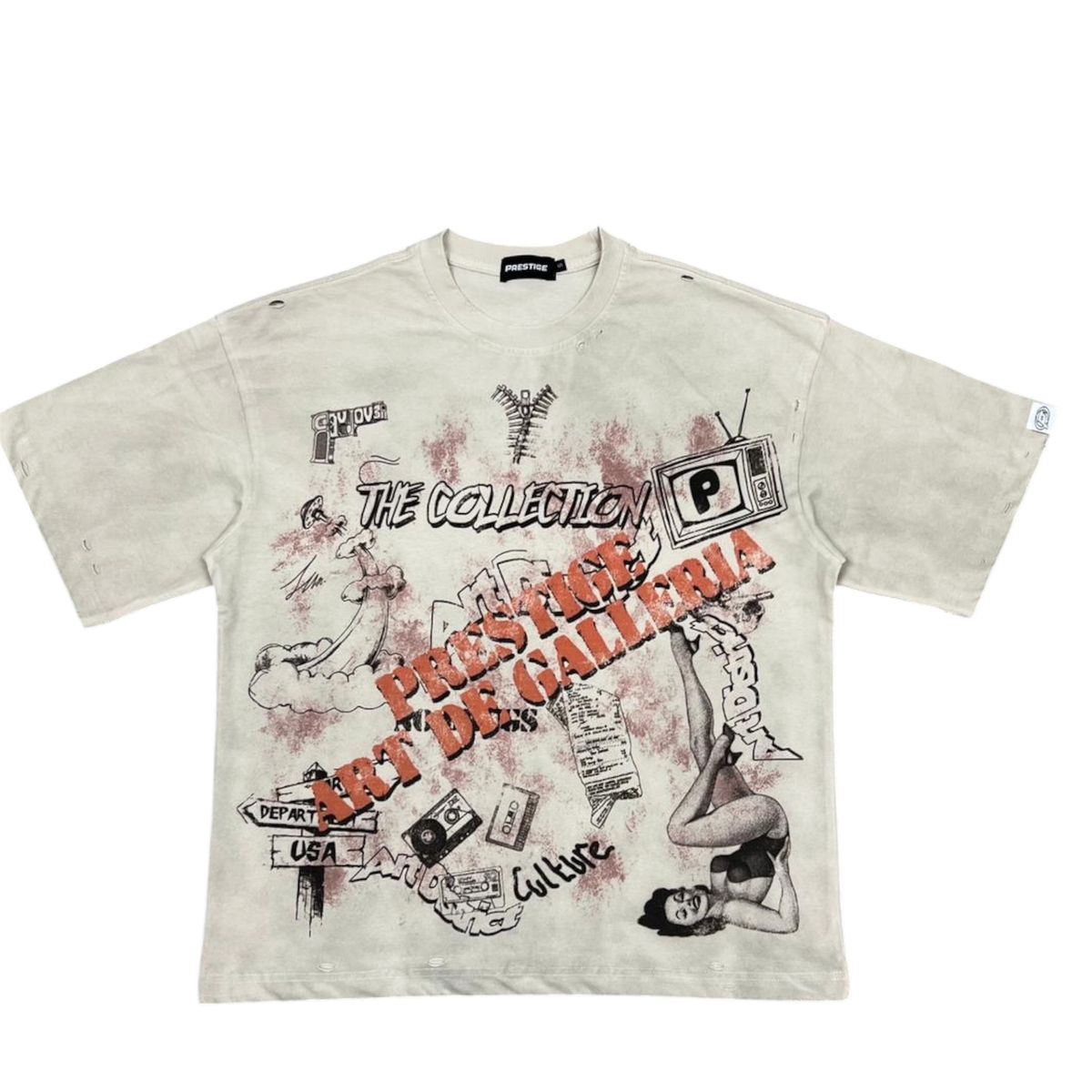 Prestige Co. Art De Galleria Tee Cream
