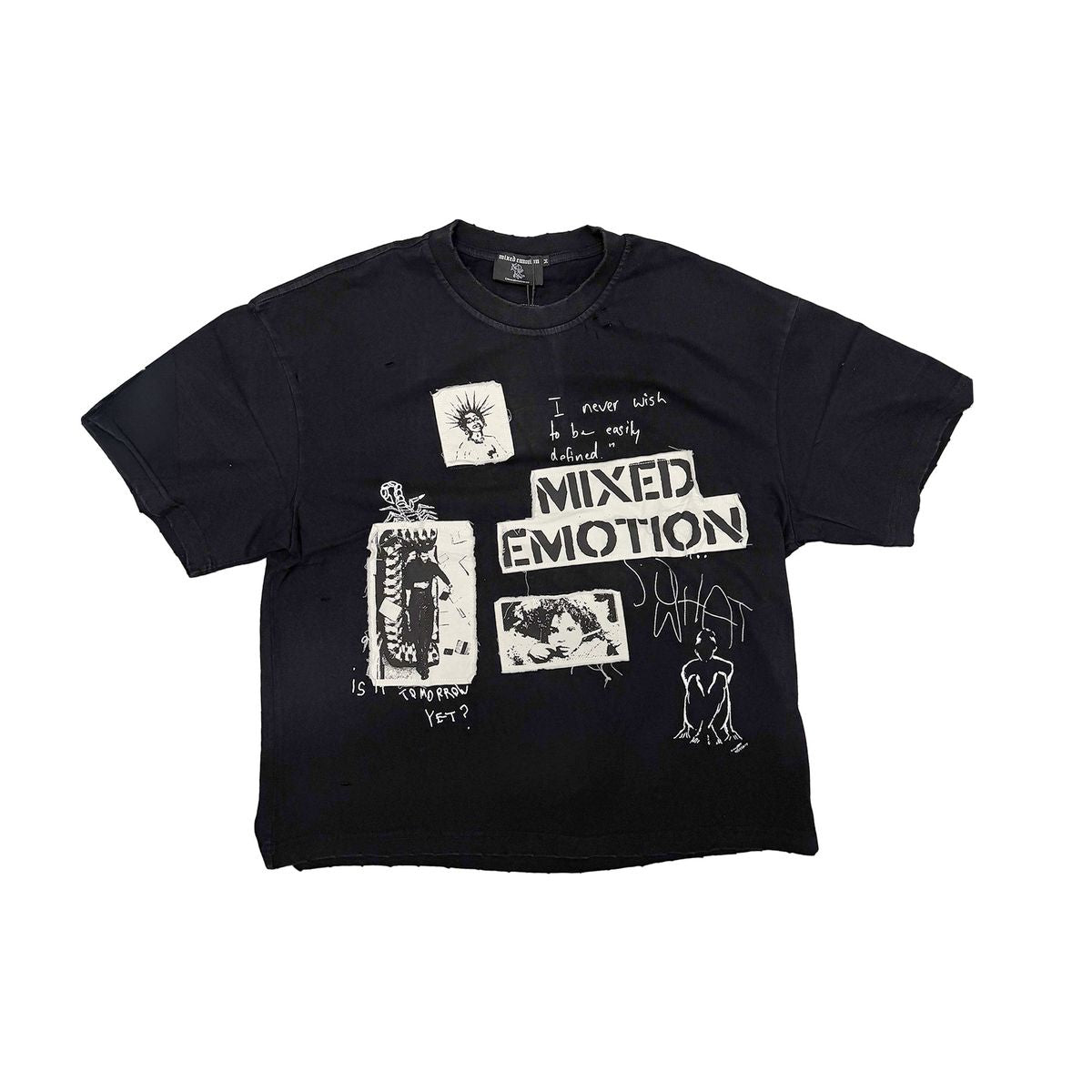 Mixed Emotion OG Stamped Tee Black