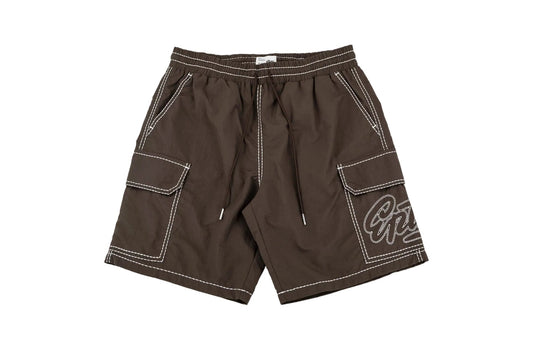 EPTM Forge Cargo Track Shorts Brown