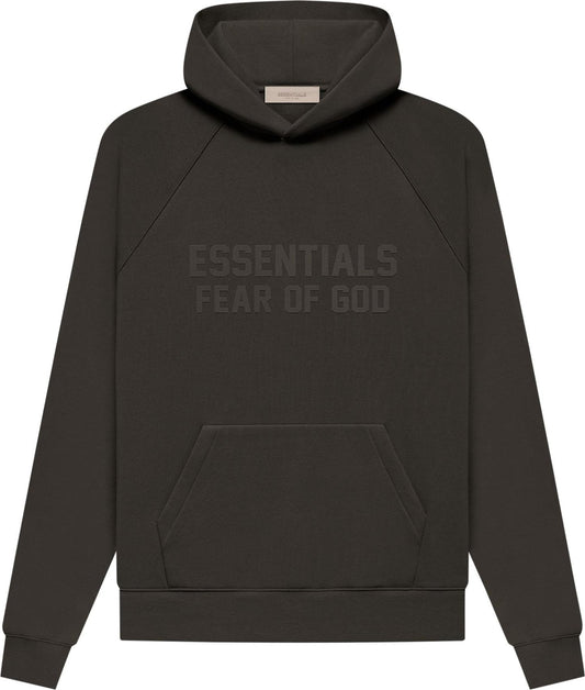 Fear of God Essentials Hoodie Off Black