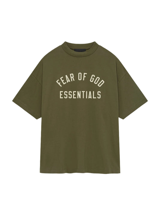 Fear of God Essentials Jersey Tee Military Green