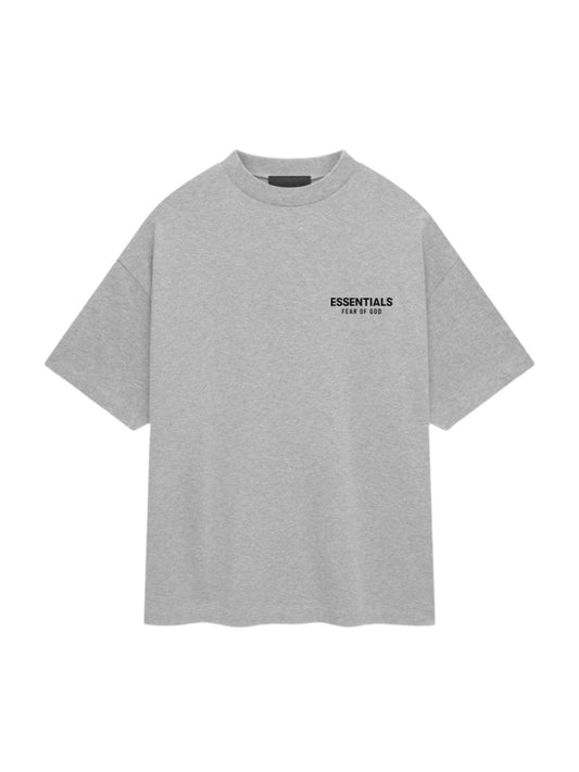 Fear of God Essentials Jersey Tee Light Heather Grey