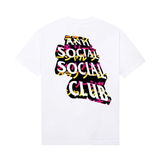 Anti Social Social Club Twisted Quickness Tee White