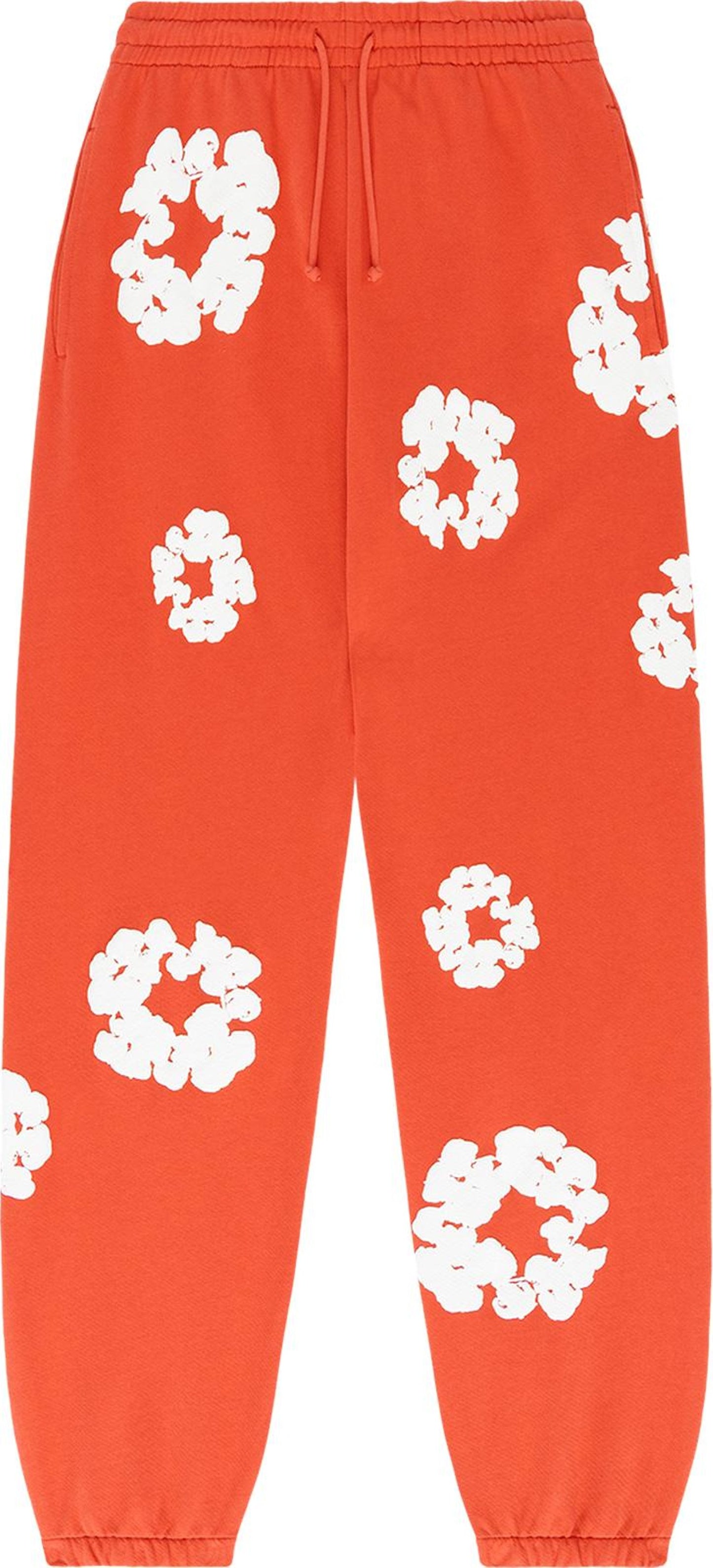 Denim Tears The Cotton Wreath Sweatpants Orange