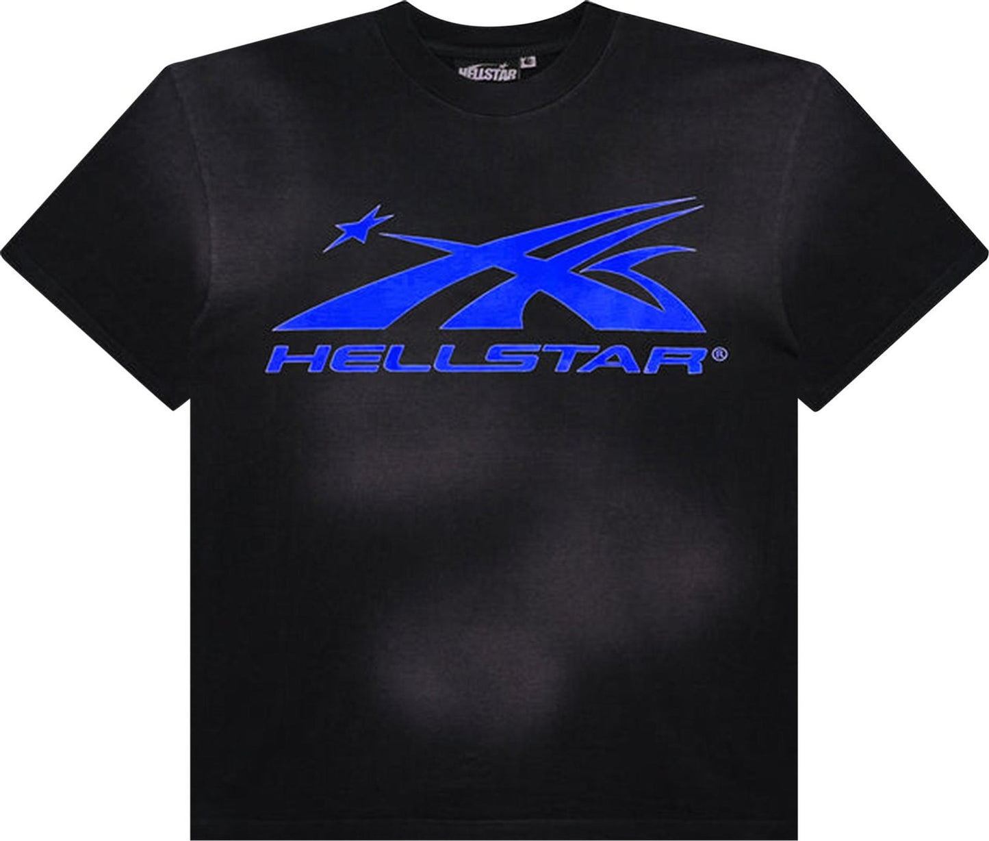 Hellstar Core Gel Logo Tee Blue Black